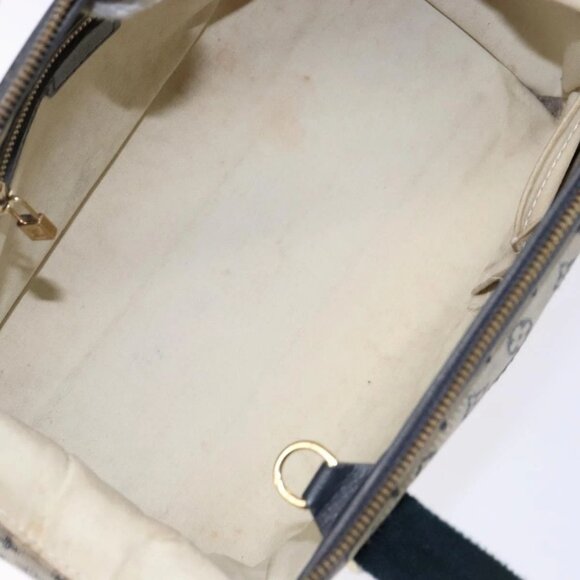 LOUIS VUITTON Monogram Mini Josephine PM Hand Bag Blue M92049 LV Auth 140953 - Picture 12 of 16